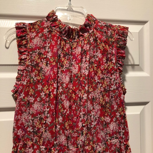 Anthropologie Pants - Anthropologie Floral Jumpsuit, Size Petite Large